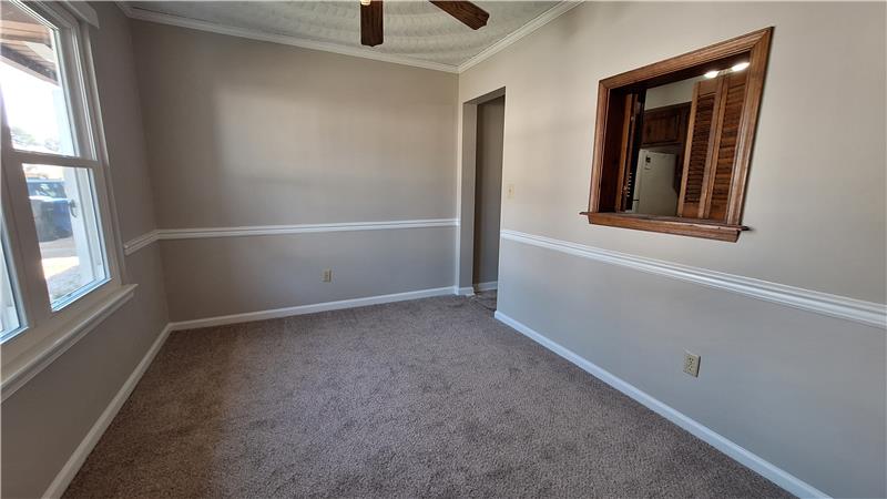 Dining room Pass-Through to Kitchen