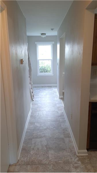 Downstairs Hallway - all new flooring