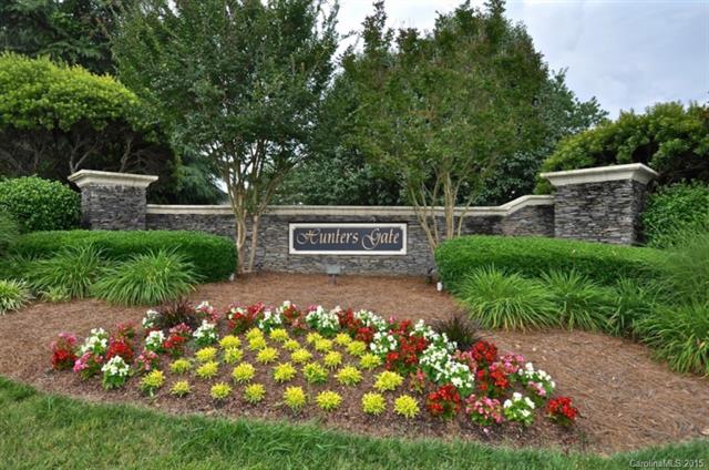 Hunters Gate: one of Charlotte's most desired neighborhoods close to shopping, dining, recreation/golf, medical services.