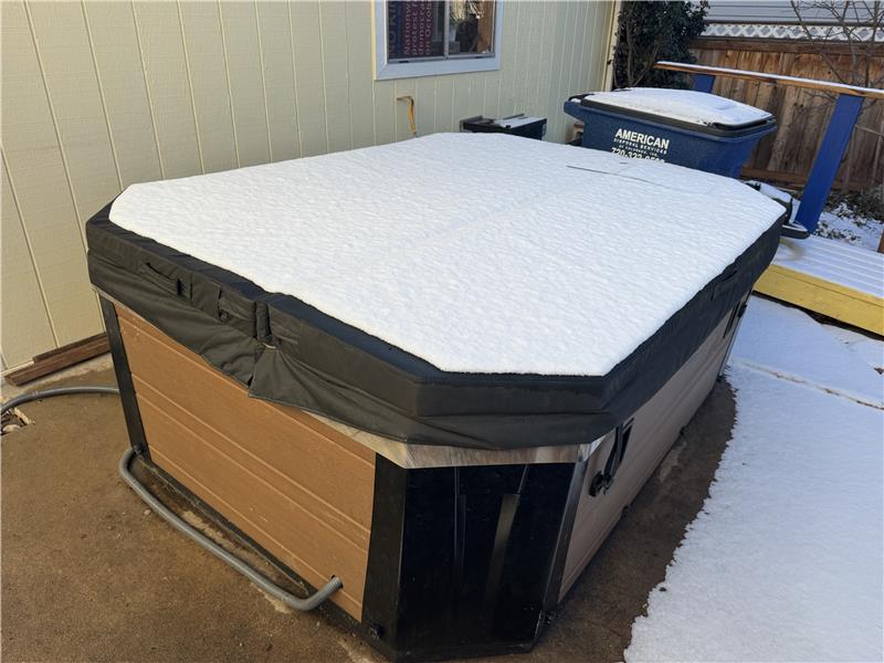 Hot Tub plus 10'x12' enclosure (never assembled) are included
