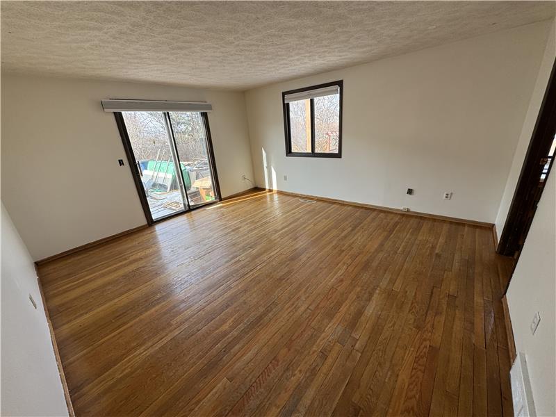 Family room at back of main floor