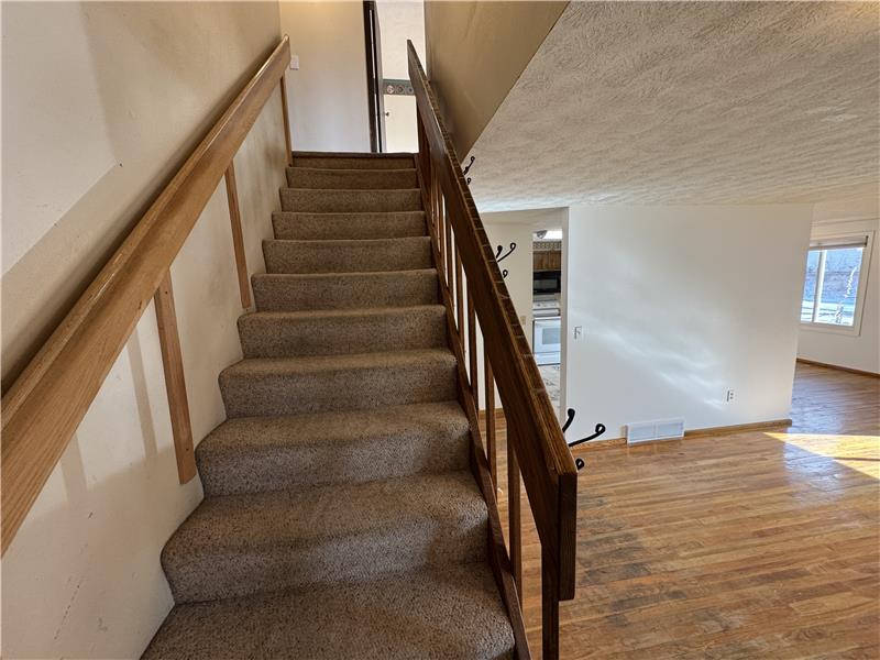 Now let's go upstairs!