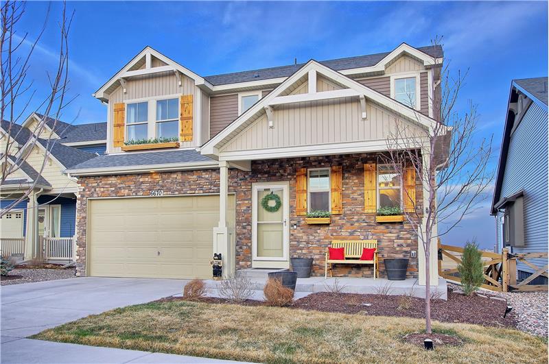 Beautiful 4 BR, 4 Bath, 2-Story Home with Covered Front Porch in Popular Banning Lewis Ranch!