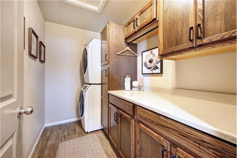 Upgraded Upper Level Laundry Room