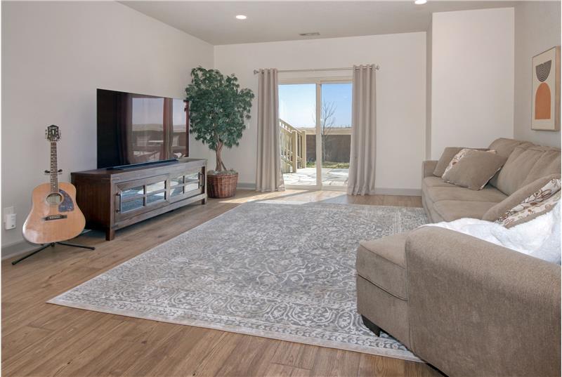 Walkout Basement Family Room