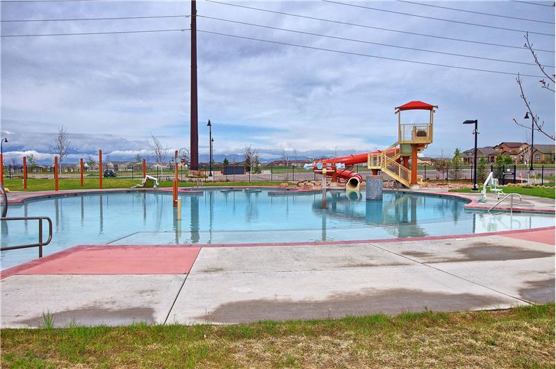 Community Splash Pad and Pool