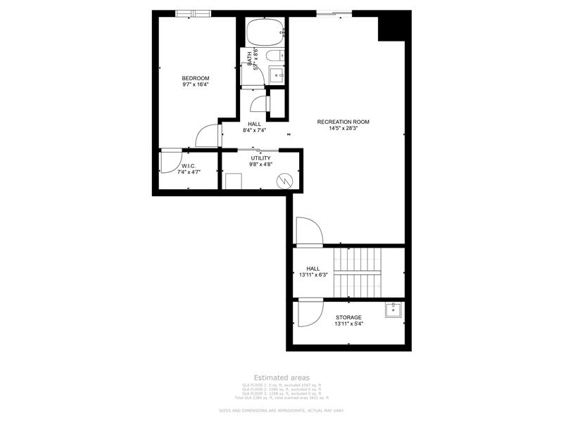 Main Level Floor Plan