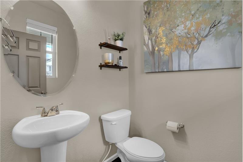 Powder Bath on Main Level