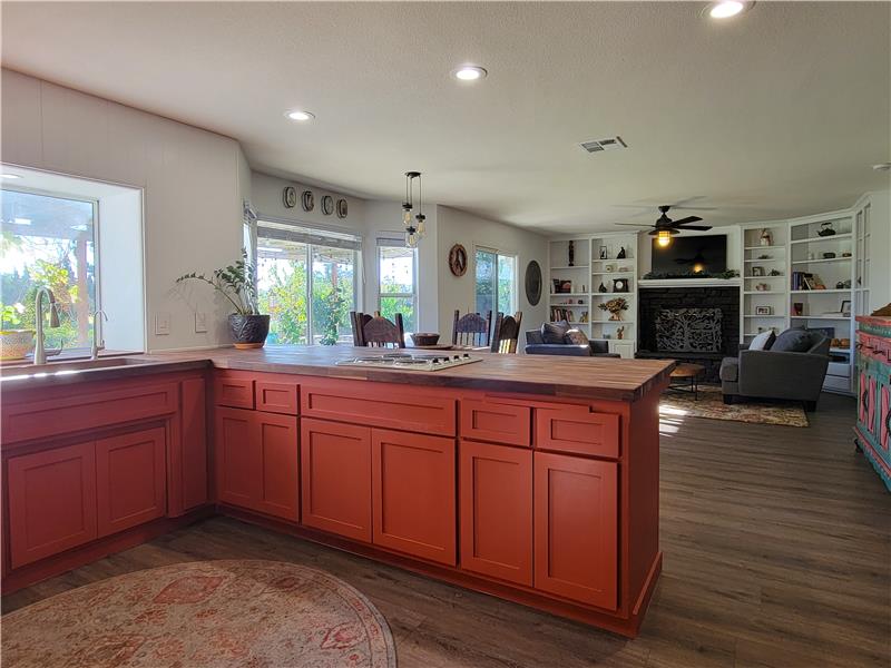 Adjacent to Formal Dining is Kitchen, Informal Dining and Family Room.