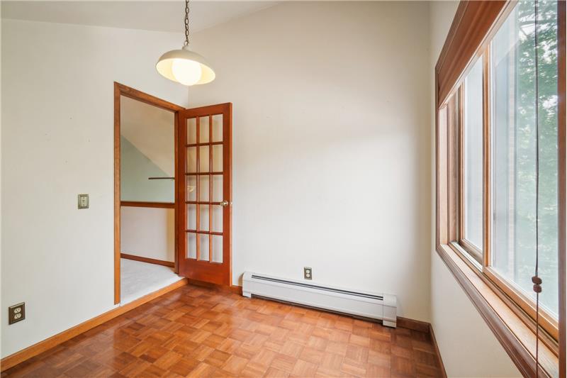 Reading room off upstairs hallway