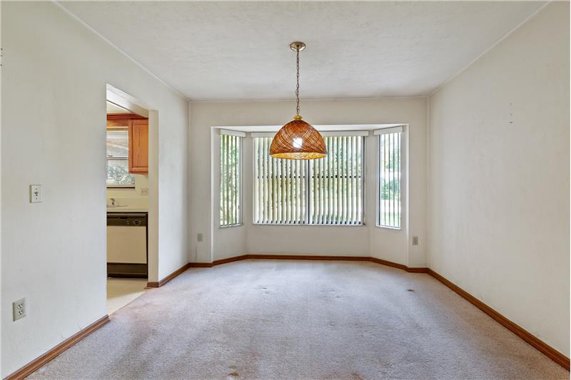 Dining Area Bay Window