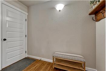 Mudroom with access to the 4-car garage.
