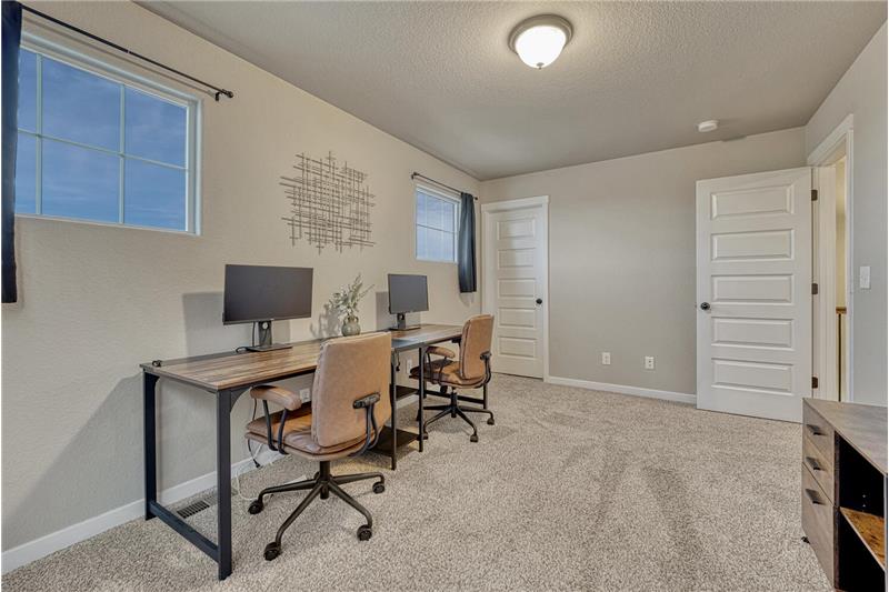 Bedroom #2 has a walk in closet