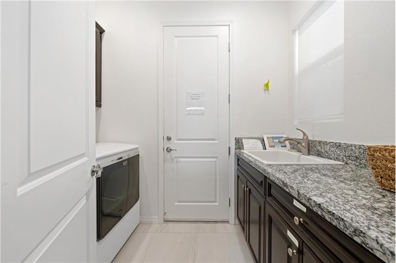 Laundry Room with Sink