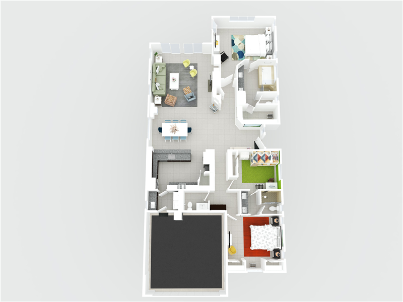 3 D Floorplan