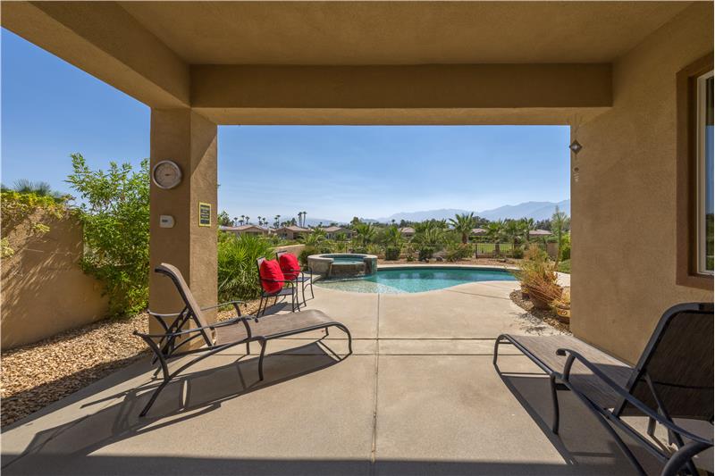 Covered Patio space too!