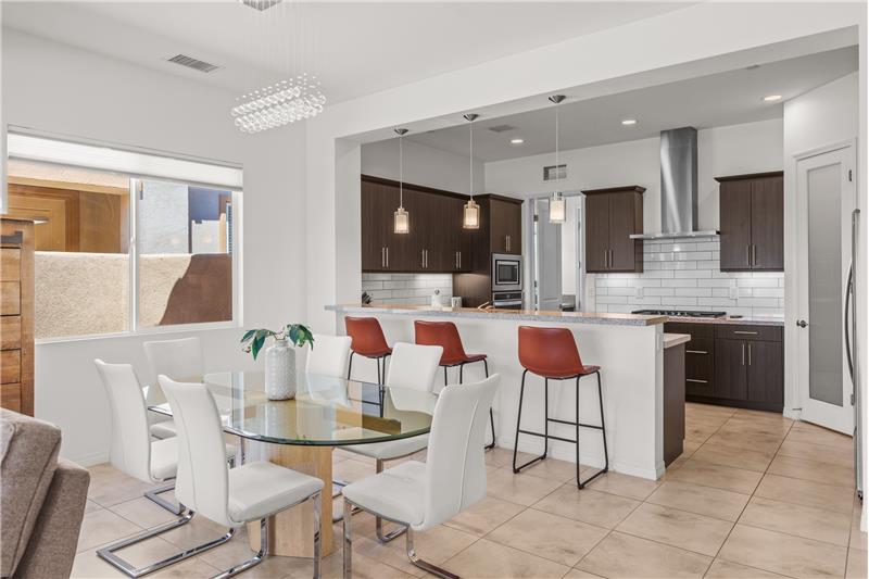 Kitchen with Great Breakfast bar