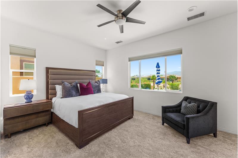 Views from the large Primary bedroom