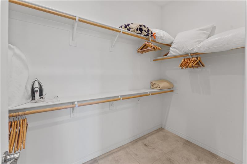 Huge Walk In Closet