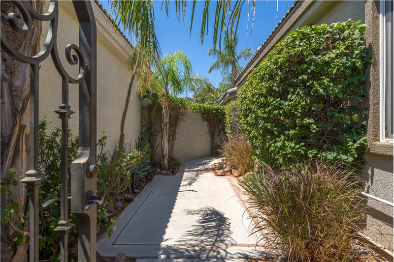 Gated Courtyard Entry