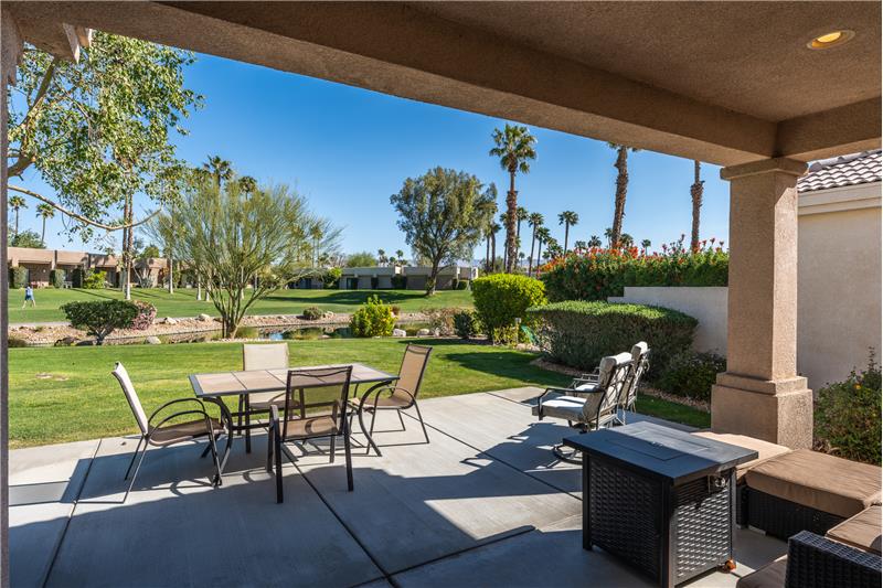 Covered extended Patio