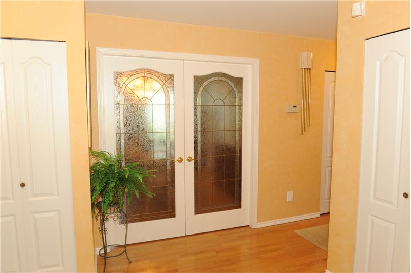 French Doors leading to Dining Room