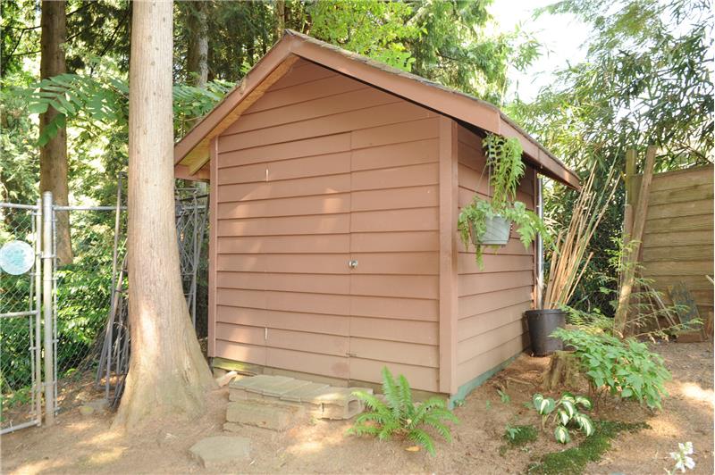 Shed for tools