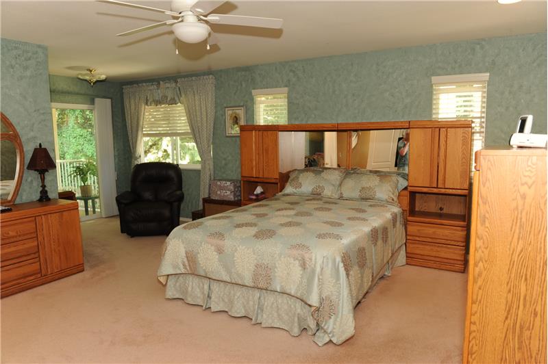 Master Bedroom with Ceiling Fan