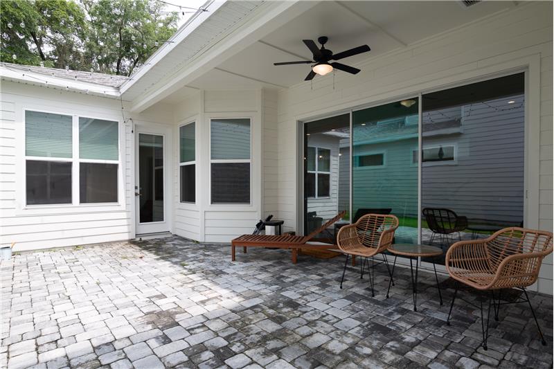 Spacious Paver Patio