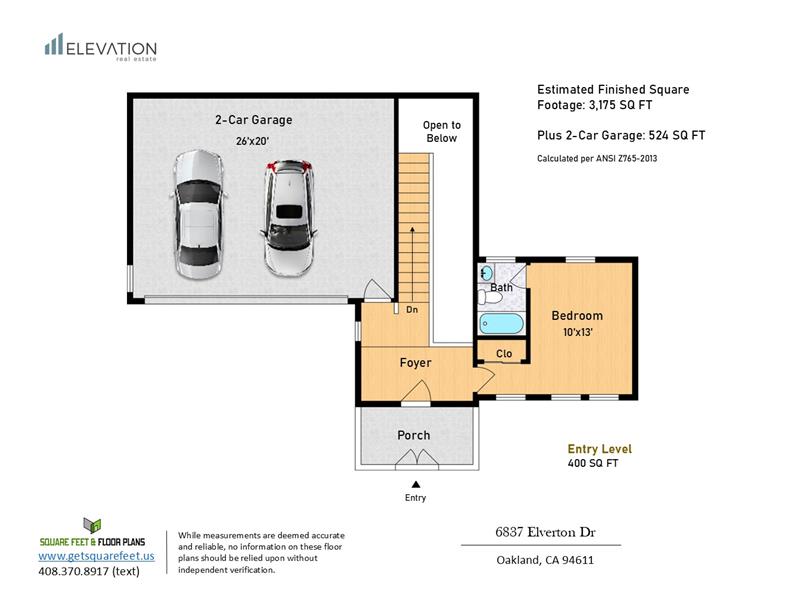 Upper Level Floor Plan