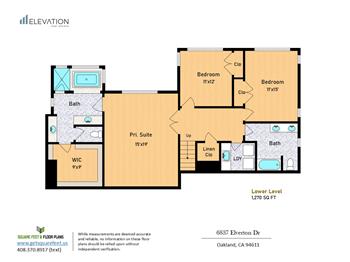 Lower Level Floor Plan