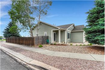 Located on a corner lot.
