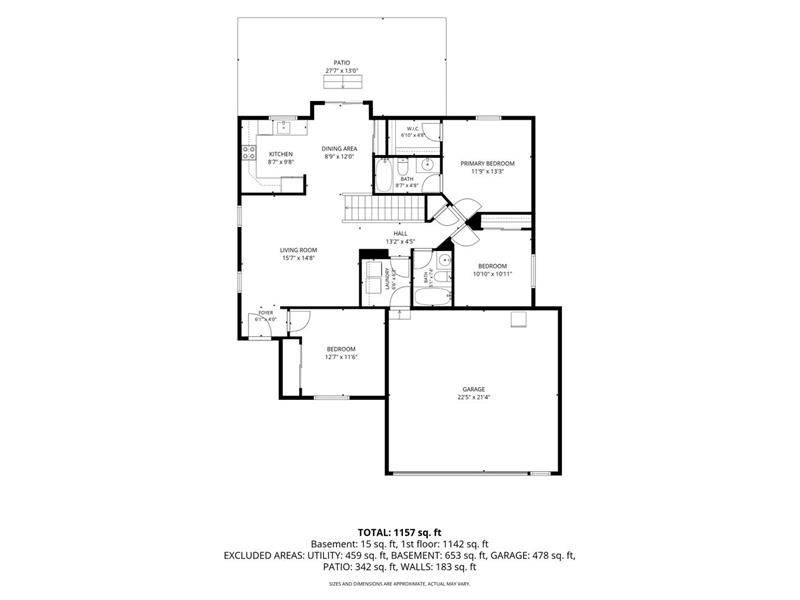 Main Level Floor Plan