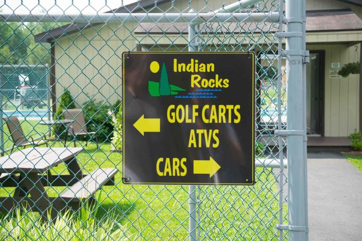 Golf Carts Allowed