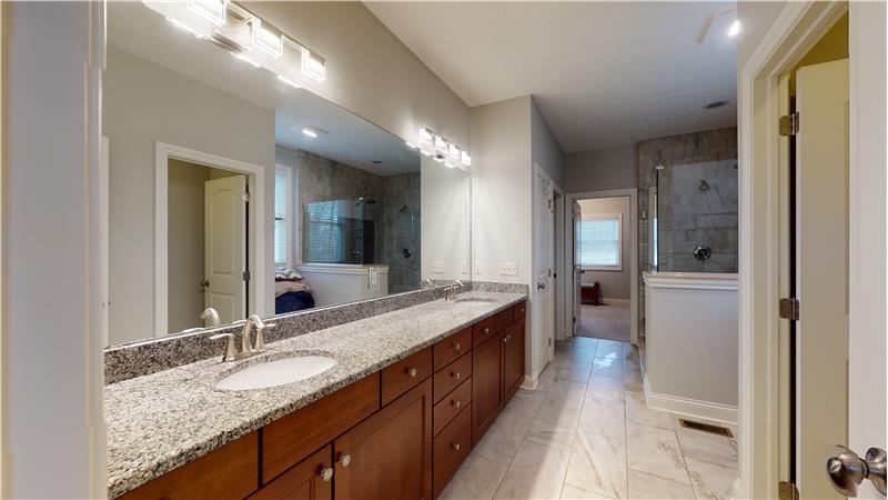 Private bath for owner's suite.