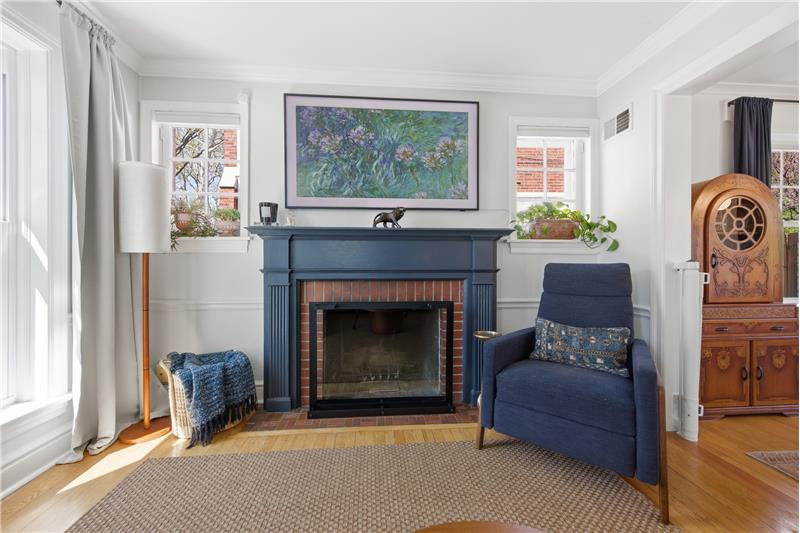 Wood Burning fireplace