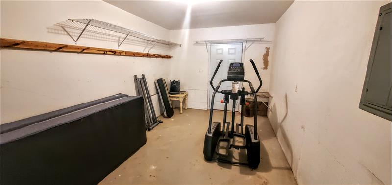 extra storage behind garage