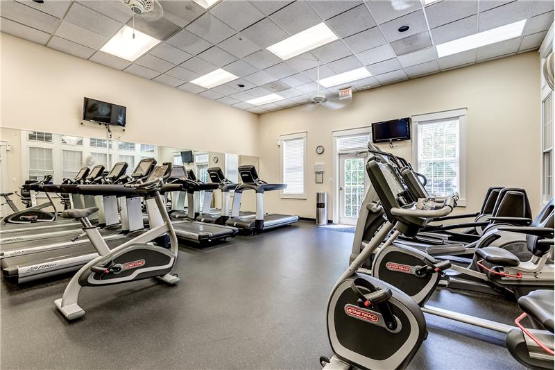 Workout Room in Athletic Building