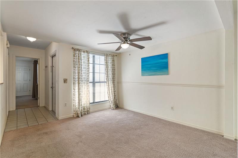 Dining Room View to Front Entry