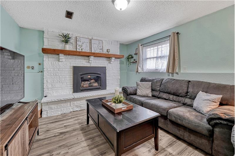 Lower level rec room