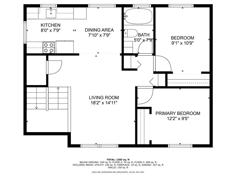 Upper Level Floor Plan