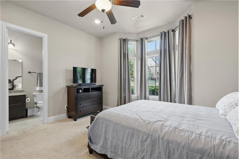 Additional sizable bedroom