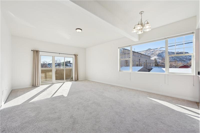 Long view of dining room/living room