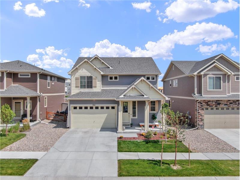 Beautifully upgraded 4 BR, 4 Bath, 2-story home in popular Banning Lewis Ranch