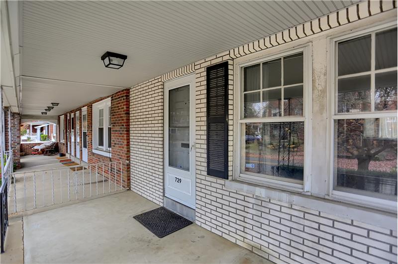 Covered Front Porch
