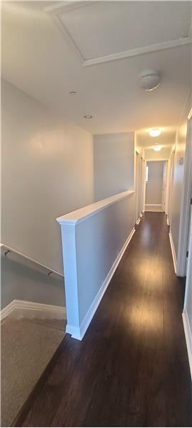 Hallway looking towards Bedrooms 2 & 3, and Laundry Room