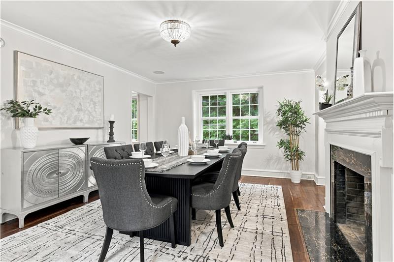 734 Braeburn Lane - Dining room