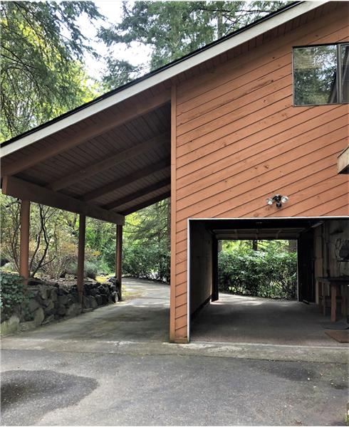 This is the by-pass garage. Room for an RV here, or maybe a few extra cars!  There is also driveway and off-street parking!
