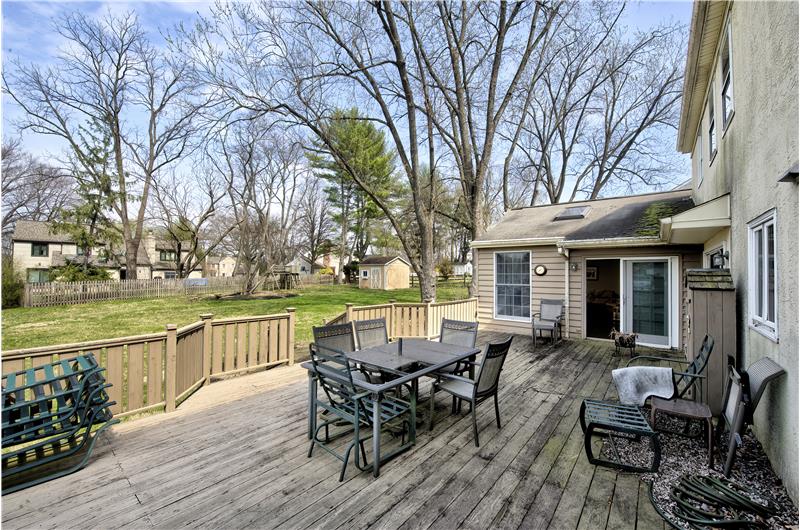 767 Gulph Rd  - Deck