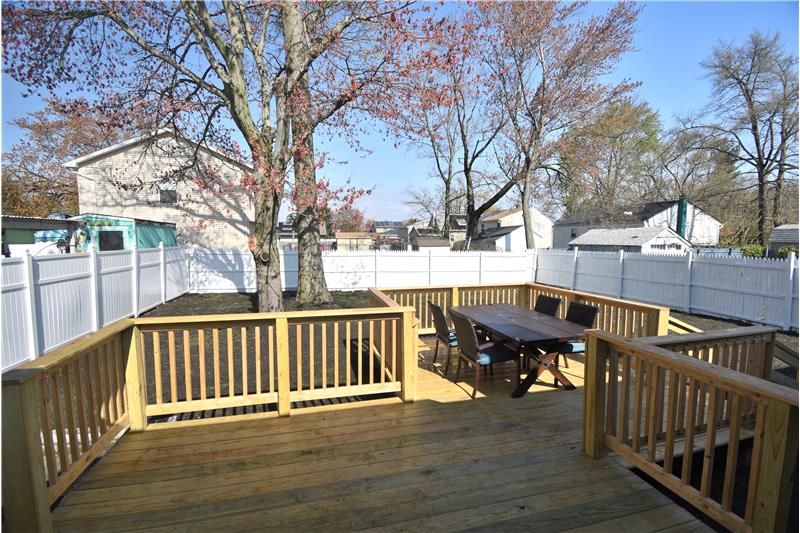 New Wood Deck